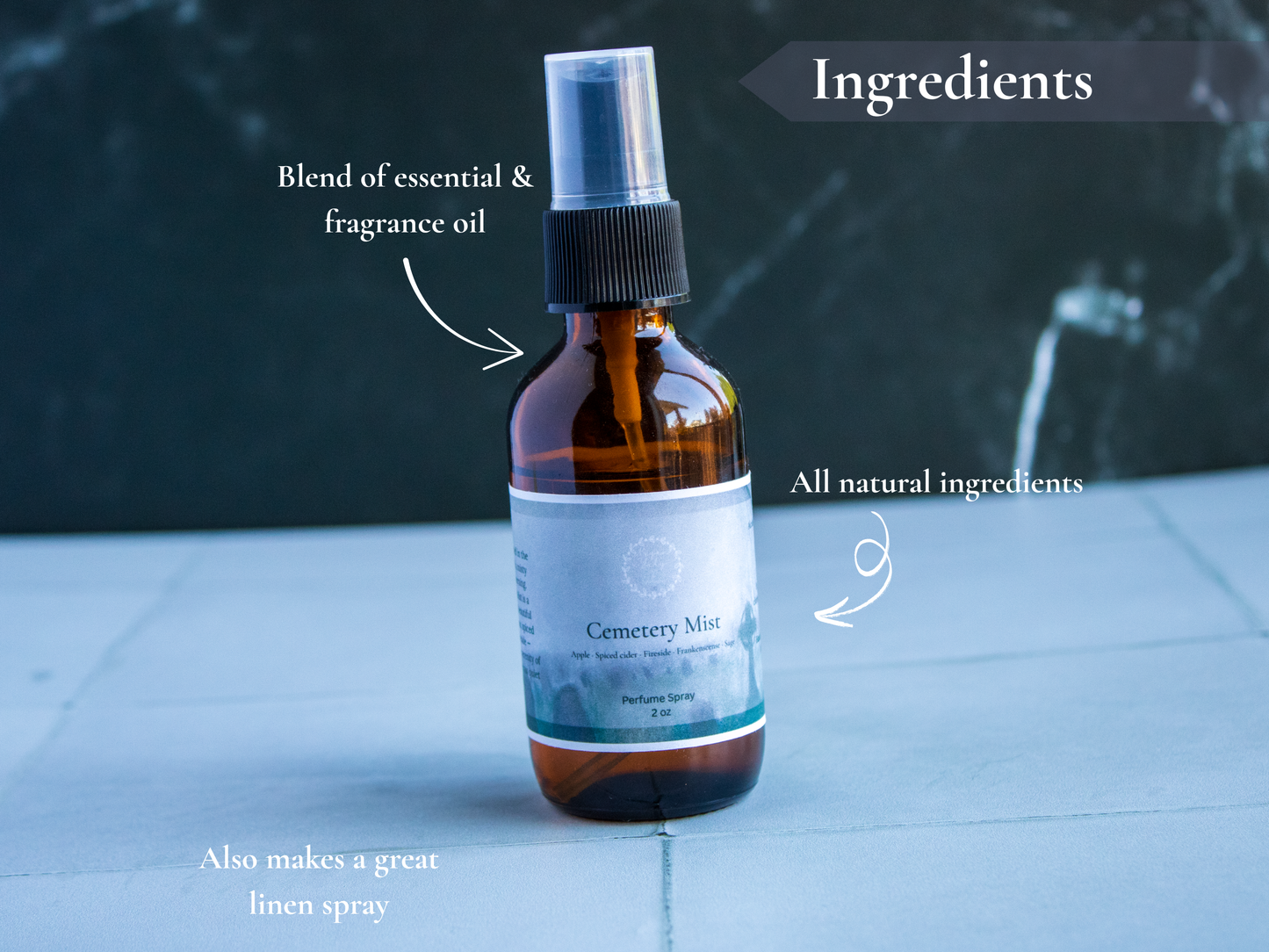 Cemetery Mist Perfume & Linen Spray
