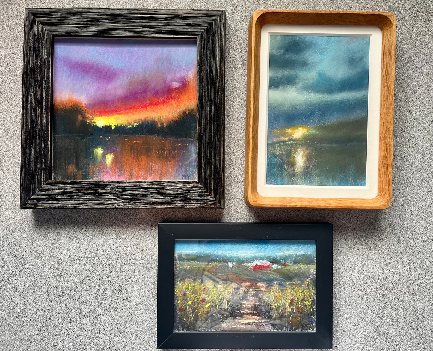 The Vineyard - Original Pastel Painting