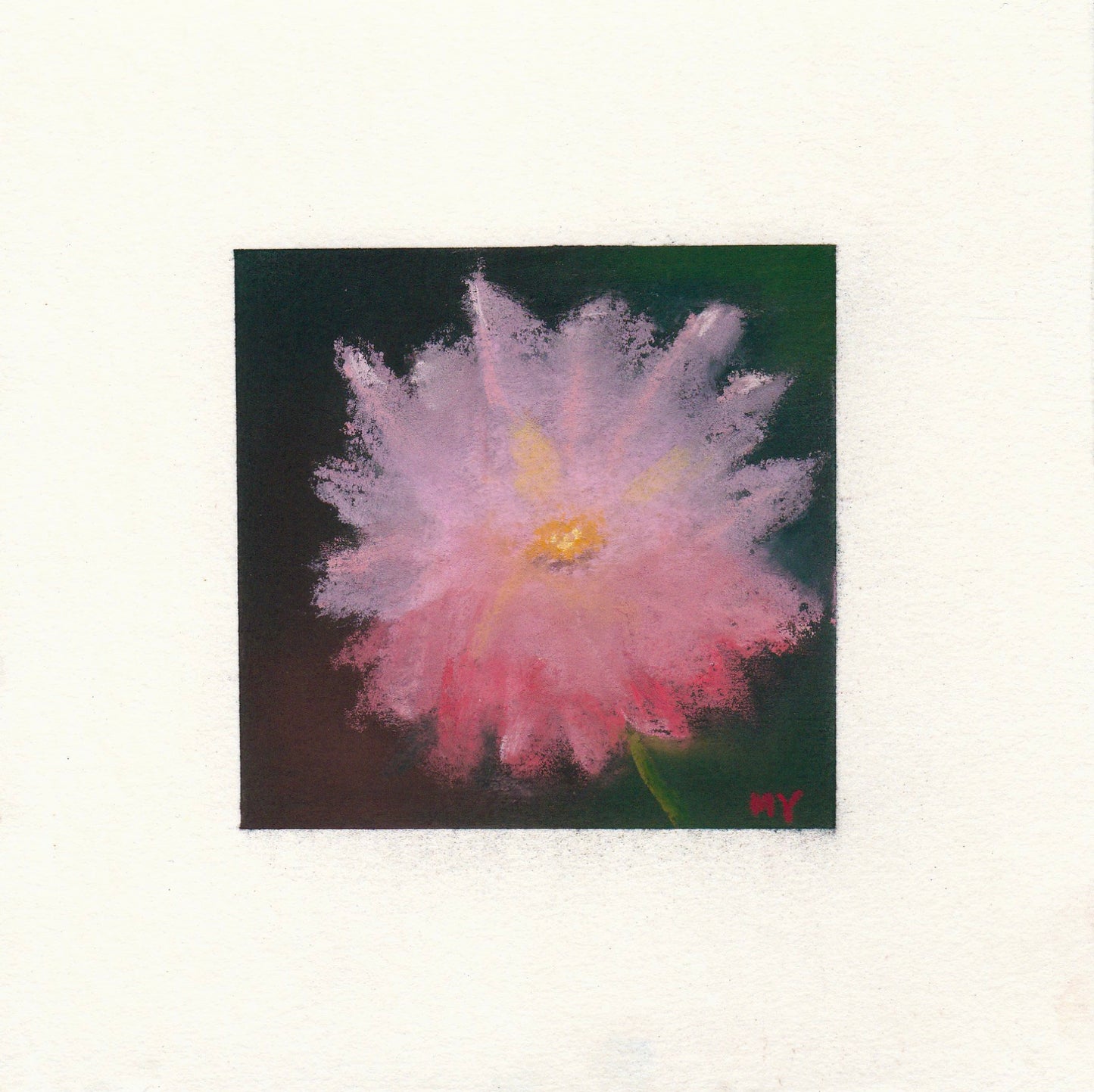 Dahlia Study No. 2 – Original Pastel Painting