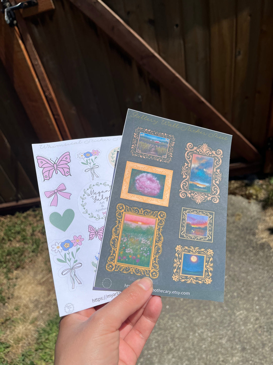 Roses, Sunshine, and Stickers