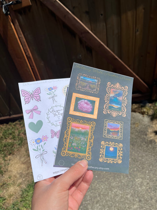 Roses, Sunshine, and Stickers