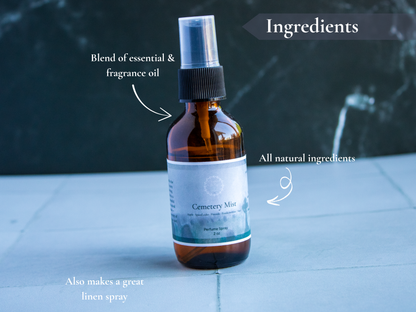 Cemetery Mist Perfume & Linen Spray
