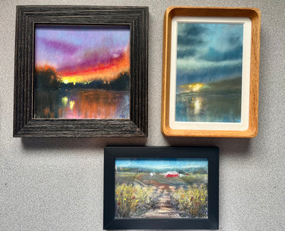 The Vineyard - Original Pastel Painting