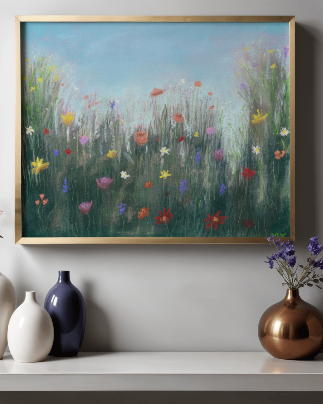 Wildflowers - We Are All Beautiful Digital Art Print