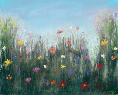 Wildflowers: We Are All Beautiful - Original Pastel Painting
